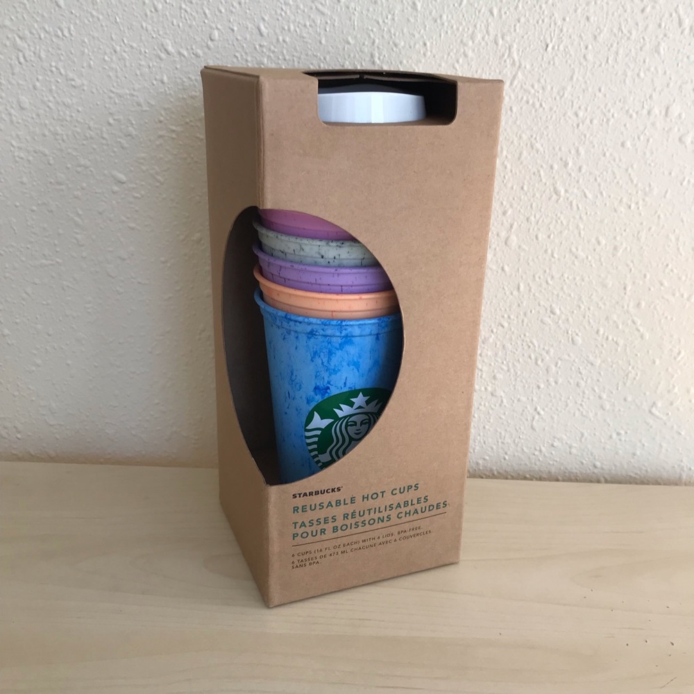 Starbucks Reusable Marble Hot Cup